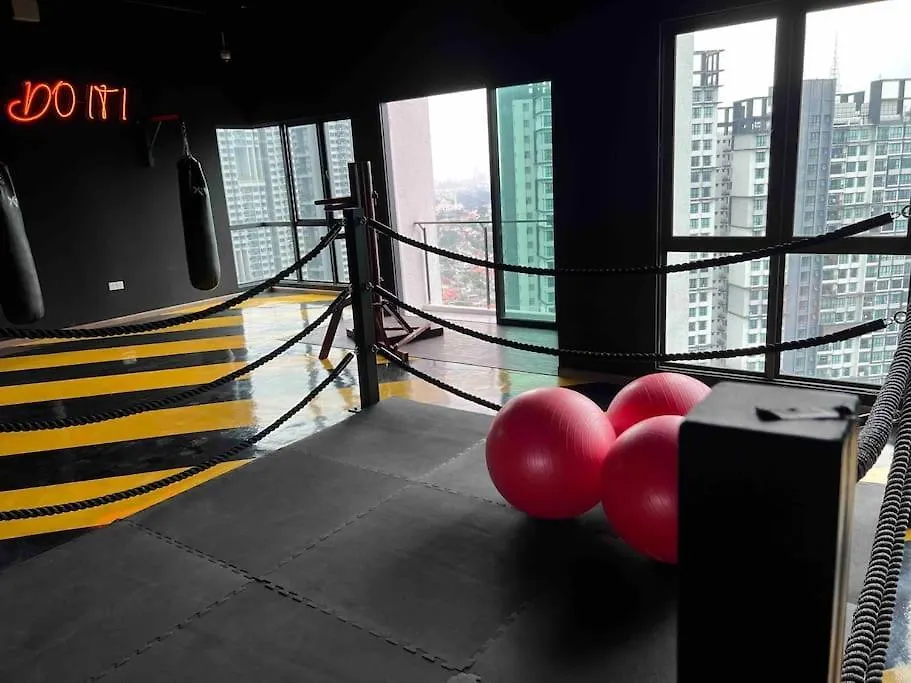Bliss Cool Home 2Rooms 4Pax 1Carpark 24H7D Easy Self Access Kuala Lumpur Apartment
