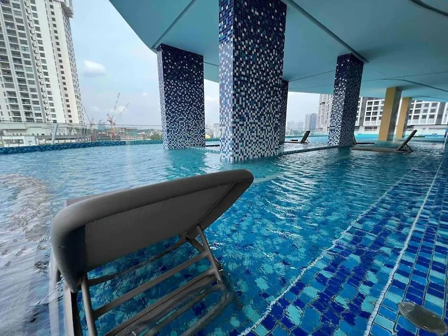 Apartment Bliss Cool Home 2Rooms 4Pax 1Carpark 24H7D Easy Self Access Kuala Lumpur Malaysia